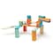 Tegu Magnetic Wooden Blocks, 24-Piece Set, Sunset 24P-SNS-508T - alternate 2